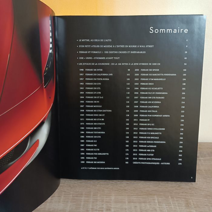 НОВА! Книга Ferrari Au-delà de la légende (Феррарі). Франц.