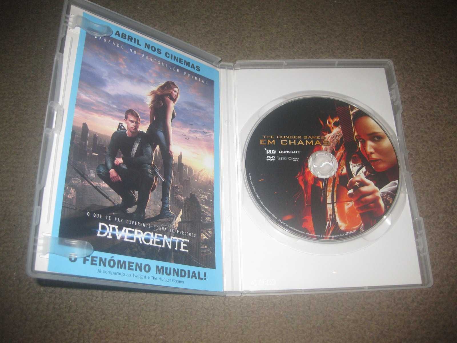 DVD "The Hunger Games: Em Chamas" com Jennifer Lawrence