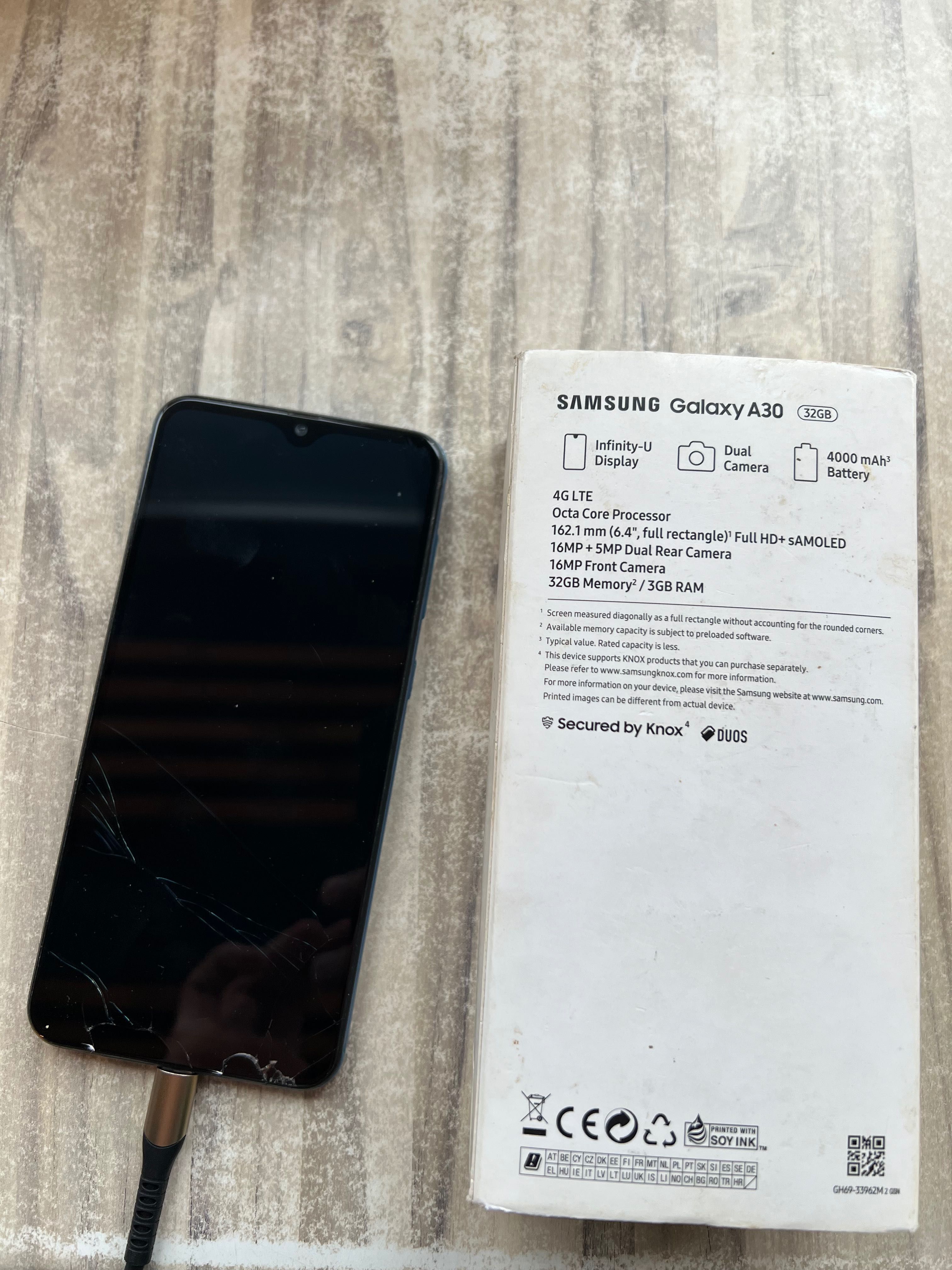 Samsung Galaxy A30 3/32 на запчасти (2шт)