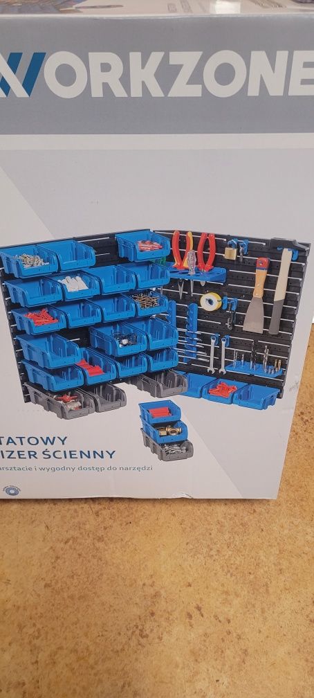 Warsztatowy organizer ścienny