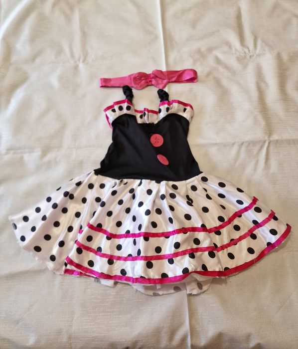 Disfarce/ Fato de Carnaval para menina 5 a 7 anos