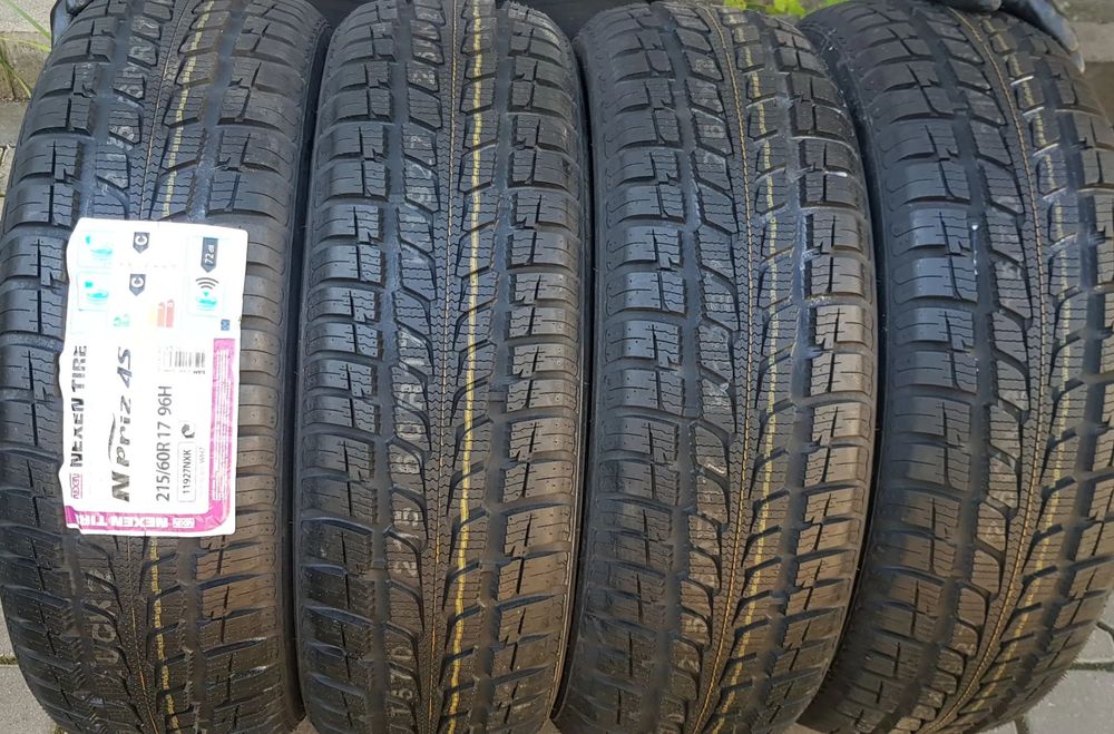 4x 215/60R17 Nexen N Priz 4S Komplet opon całorocznych