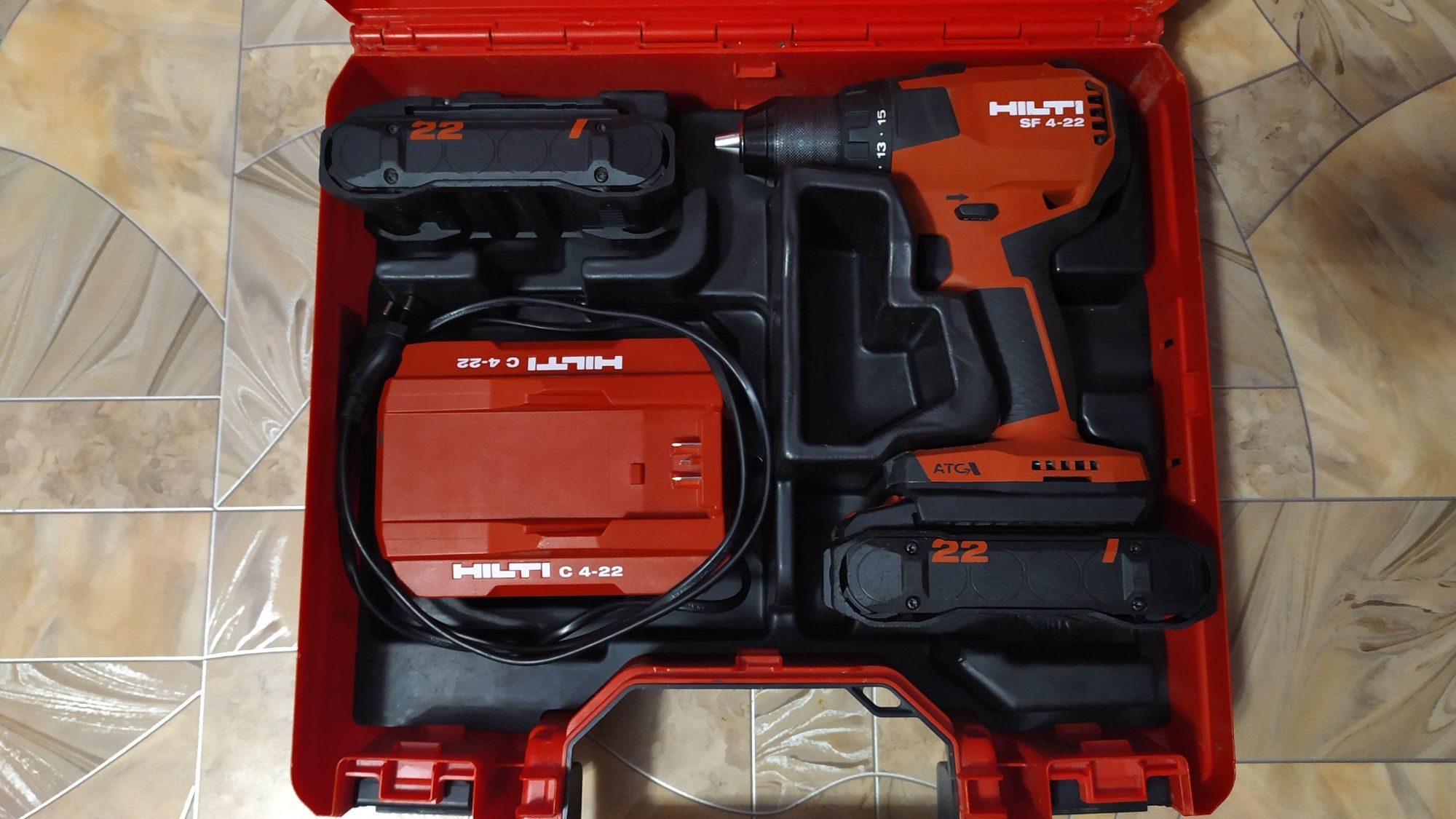 Hilti sf 4-22 nuron безщітковий шуруповерт хілті