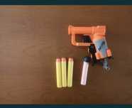 nerf elite jolt blaster 1 strzałka świszcząca + 3 strzałki zapasowe