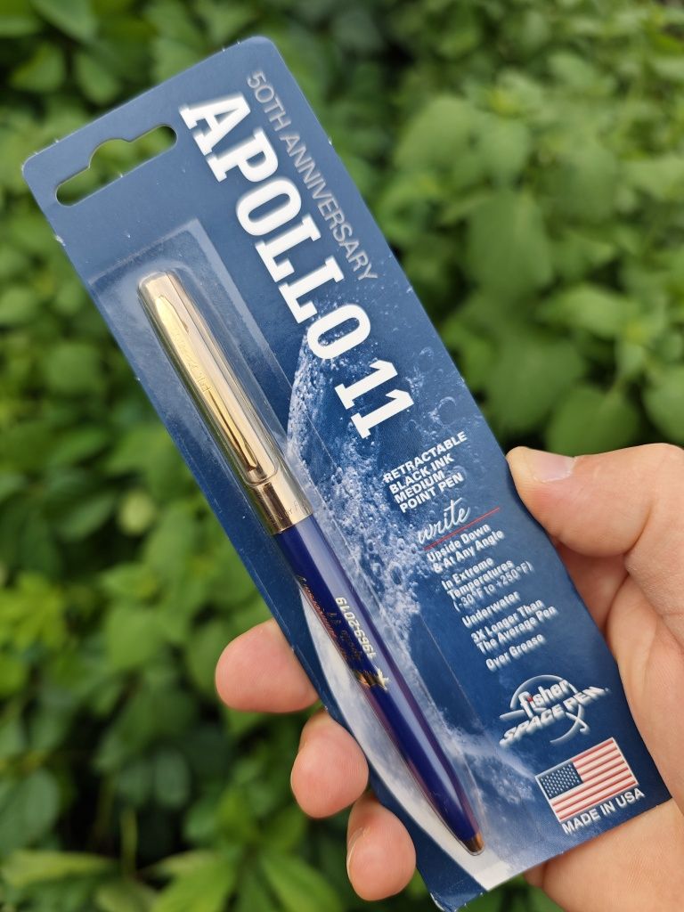 Косморучка Fisher Space Pen Apollo 13, пише на любій поверхні,космічна