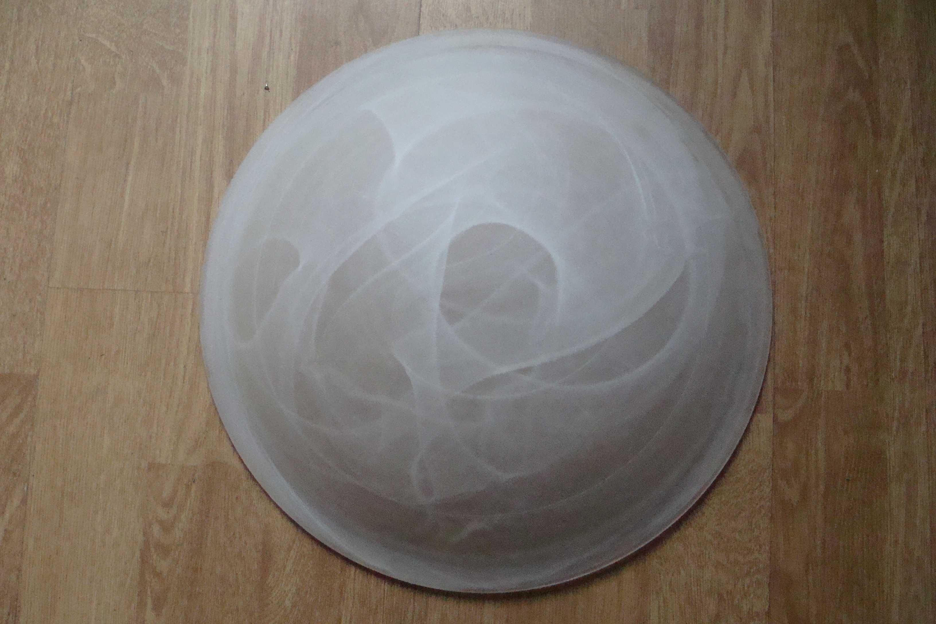 Klosz od lampy / plafonu ..biały / półprzezroczysty.. średnica-30 cm.