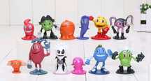 12 pcs / Pac-Man topo de bolo (Portes incluidos)