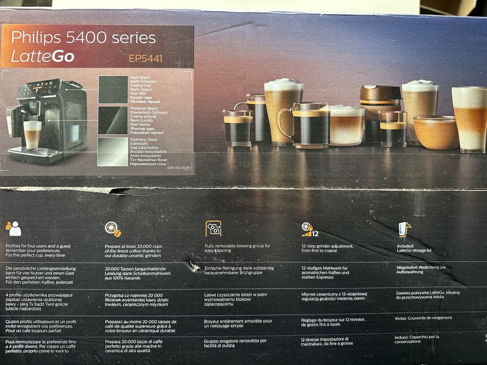 Philips 5400 LatteGo