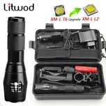Litwod XML T6 фонарик 5-режимів 5000лм