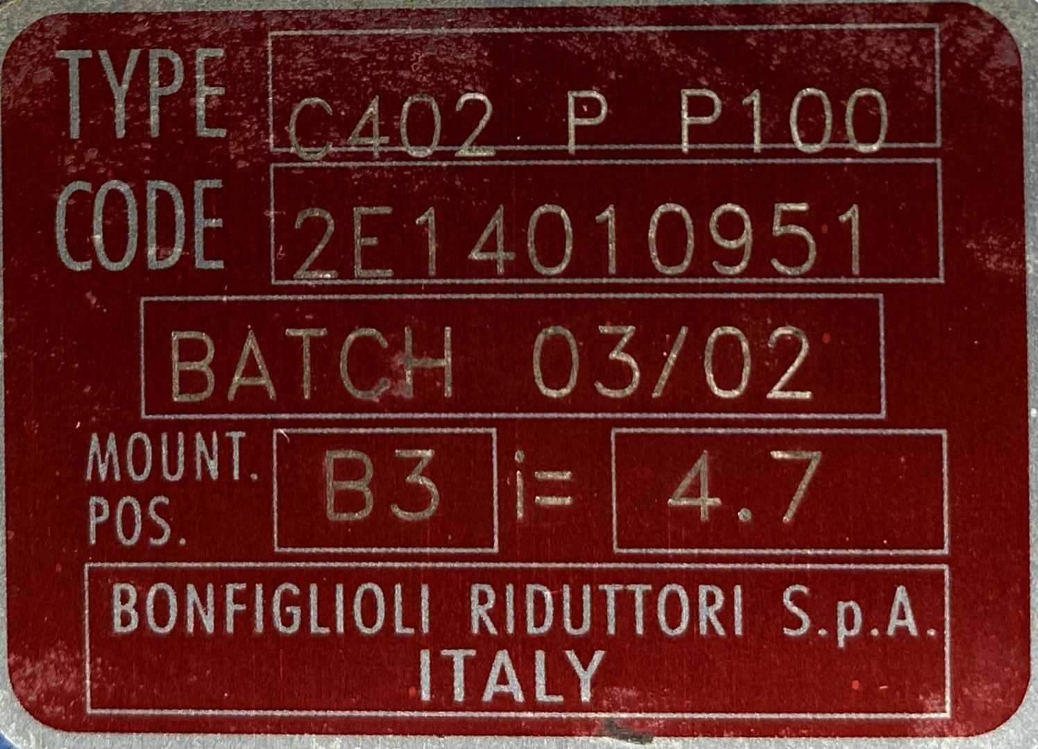 motoreduktor / przekładnia 2,2kW 153obr.