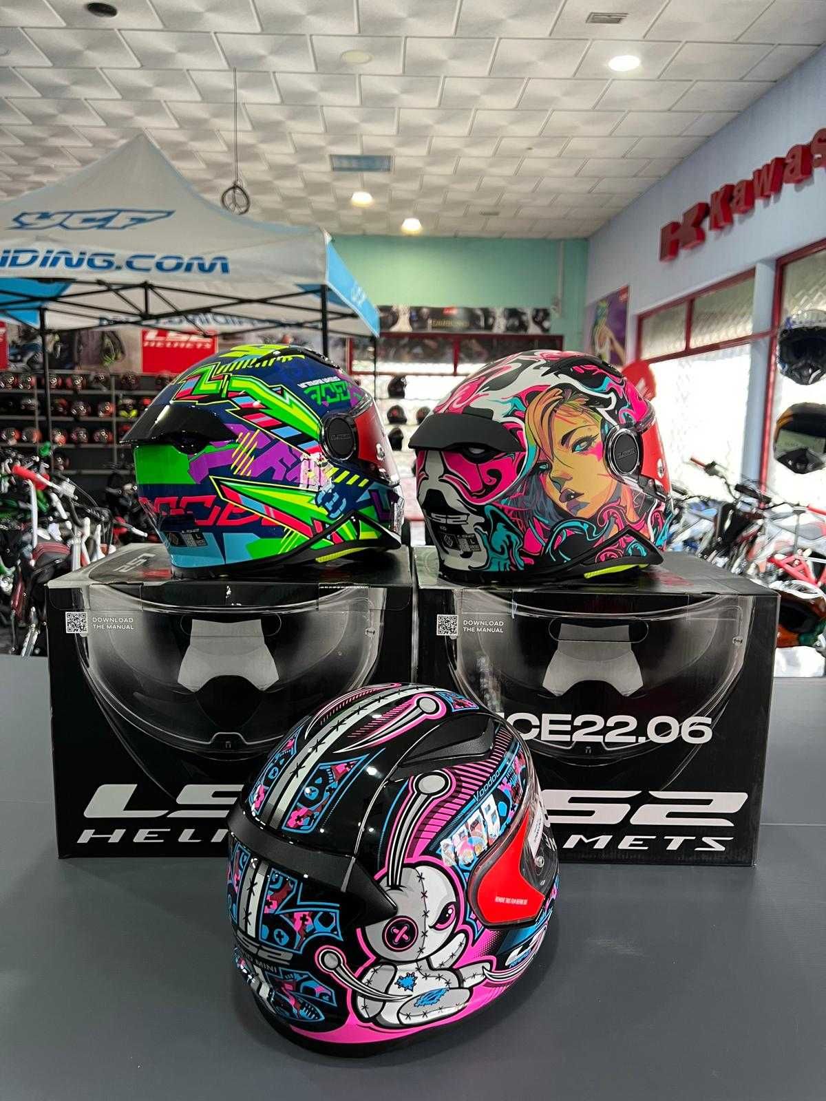 Capacete criança integral LS2 FF812 novo
