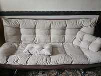 Wersalka tapczan sofa Black Red White BRW