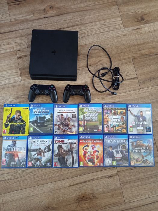 PS 4 Slim 1T na Gwarancji