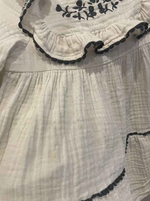 Sukienka chrzciny roczek 80/86 h&m