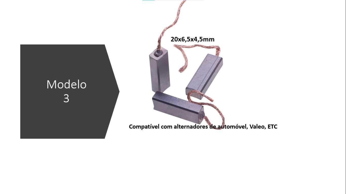 Escovas de Carbono para substituição em máquinas elétricas