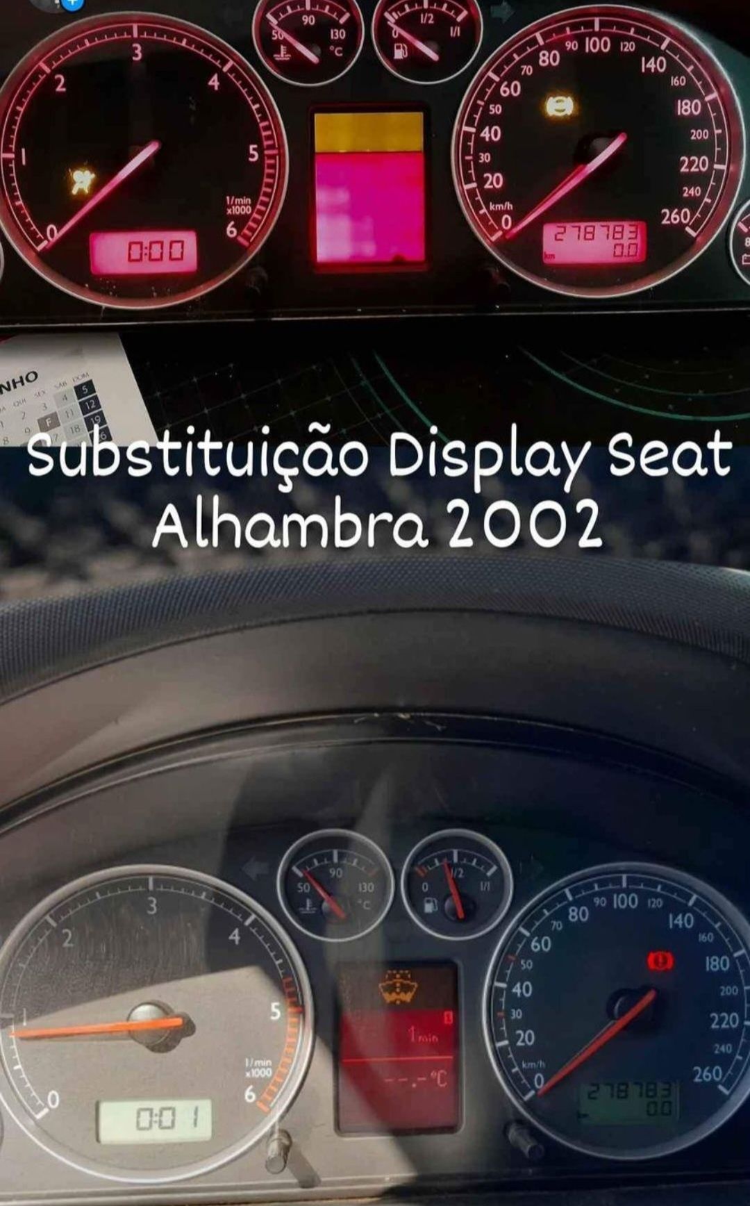 Reparação Display/LCD Veículos Grupo VAG ( Audi,VW,Skoda e Seat)