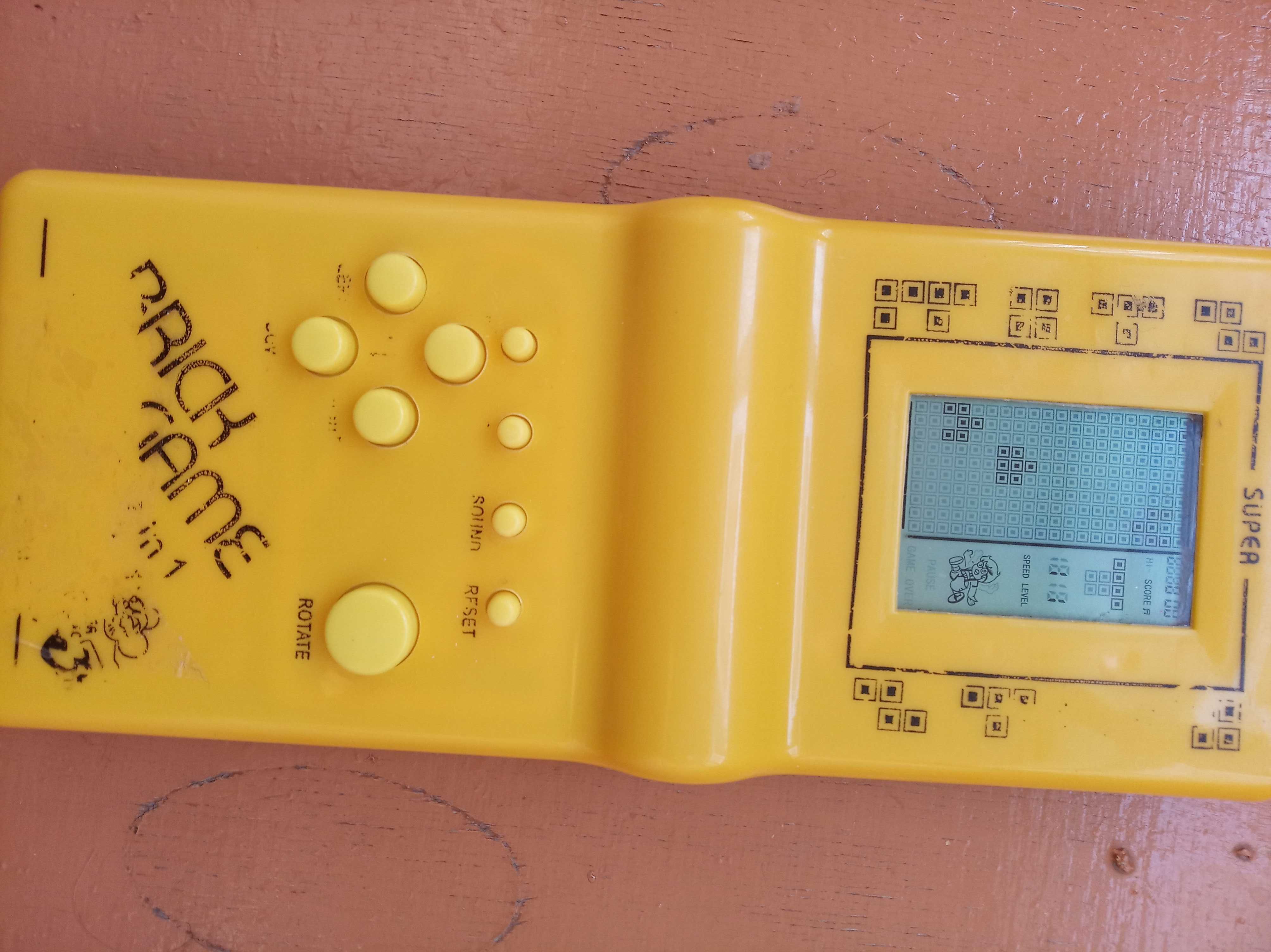 Тетріс жовтий Brick game 9999 in 1