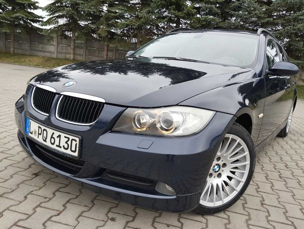 BMW 320d 2008r Xenon*skóra*17''*czujniki*Niemcy*opłacony