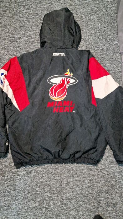 90's Miami Heat Starter NBA Pullover Jacket XXL