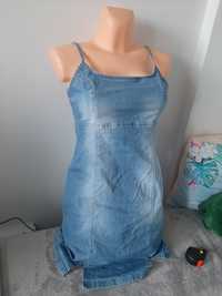 Sukienka jeans jeansowa