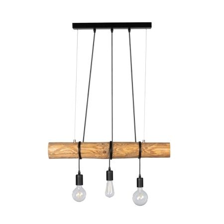 Lampa wisząca spot-light - drewno