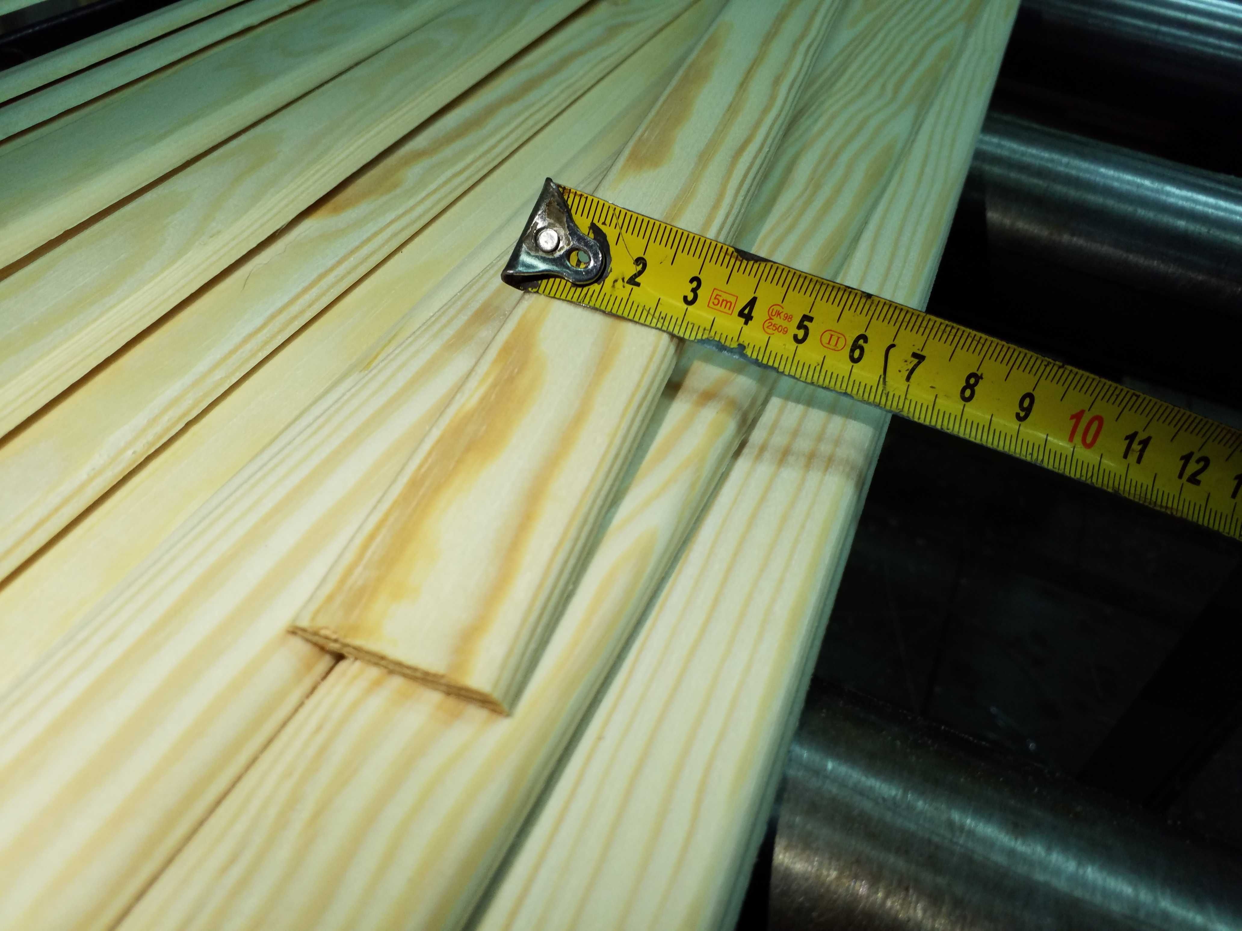 Listwa maskująca 5x30 mm drewniana opaska wykończeniowa