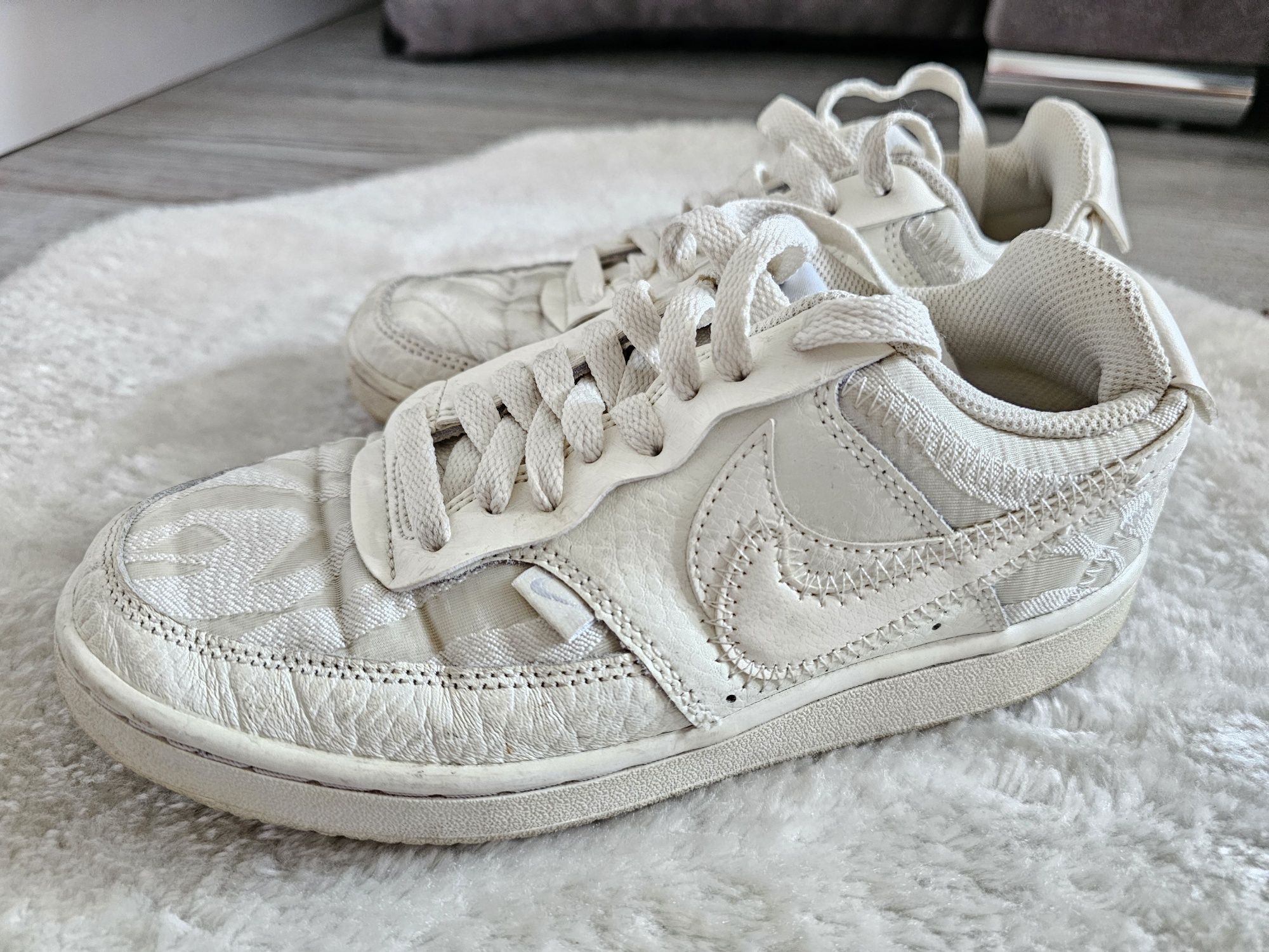 BUTY Nike Court Vision Low Premium Rozmiar 36 Białe NIKE Swoosh Air