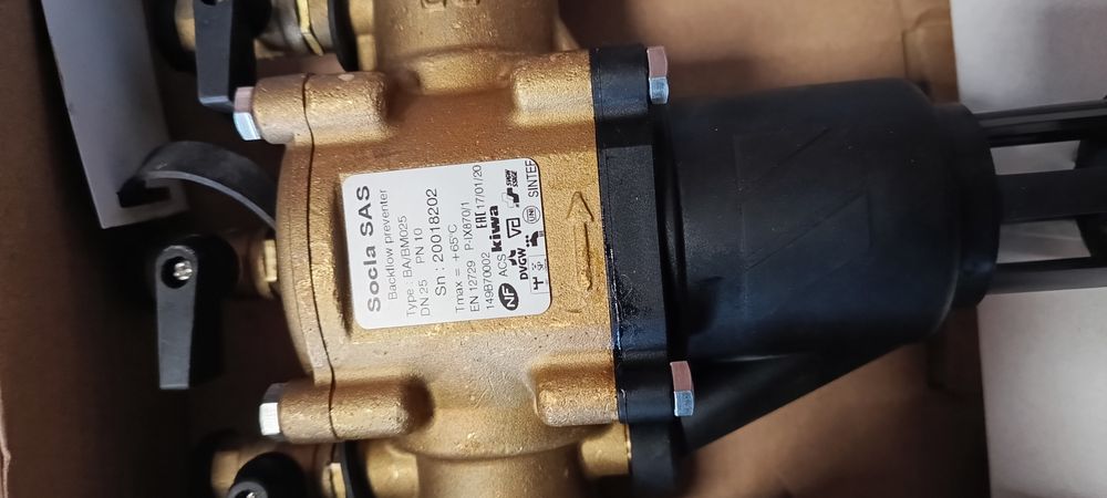 Zawór antyskażeniowy BABM 1" Danfoss SOCLA