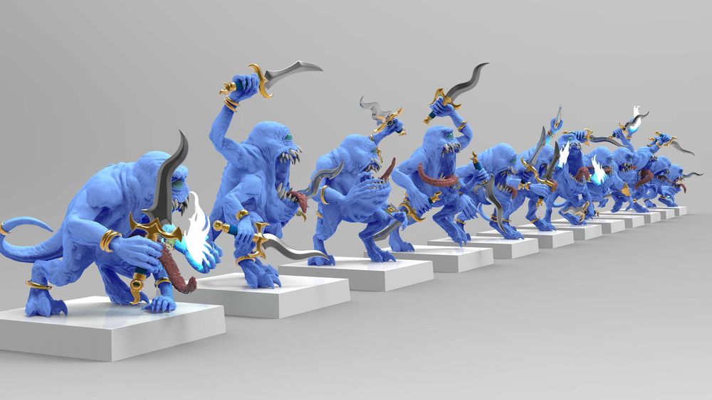 Blue Horrors PROXY Warhammer Druk3d
