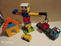 Lego duplo wielka budowa, dźwig tir