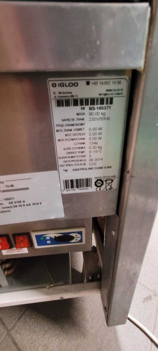 Witryna chlodnicza  Igloo Okazja !!!