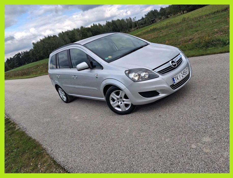 Opel Zafira Lift 1.7 CDTI 125 KM Alufelgi 7 Osobowa Pakiet Chrom !! Gwarancja