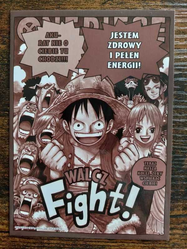 pocztówka One Piece