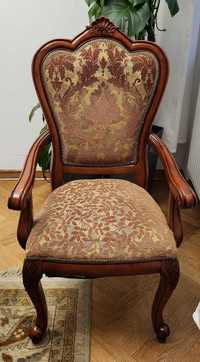 Drewniane krzesła - 10 szt, włoskie meble Rad-Pol