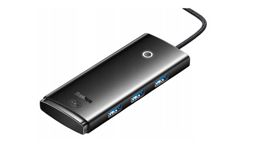 Baseus adapter USB, HUB, 4x USB 3.0