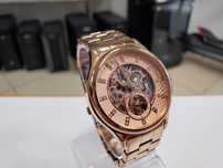 Damski złocony zegarek automatyczny FOSSIL MODERN SOPHISTICATE BQ3649