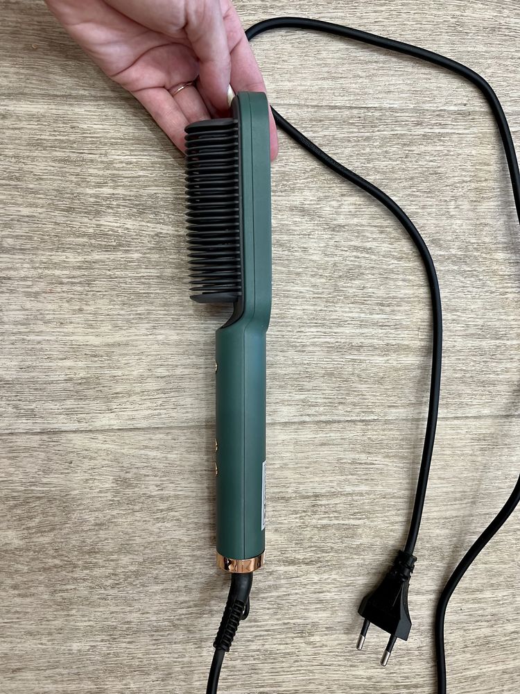 Гребінець-випрямляч для волосся Hair Straightener HQT-909B