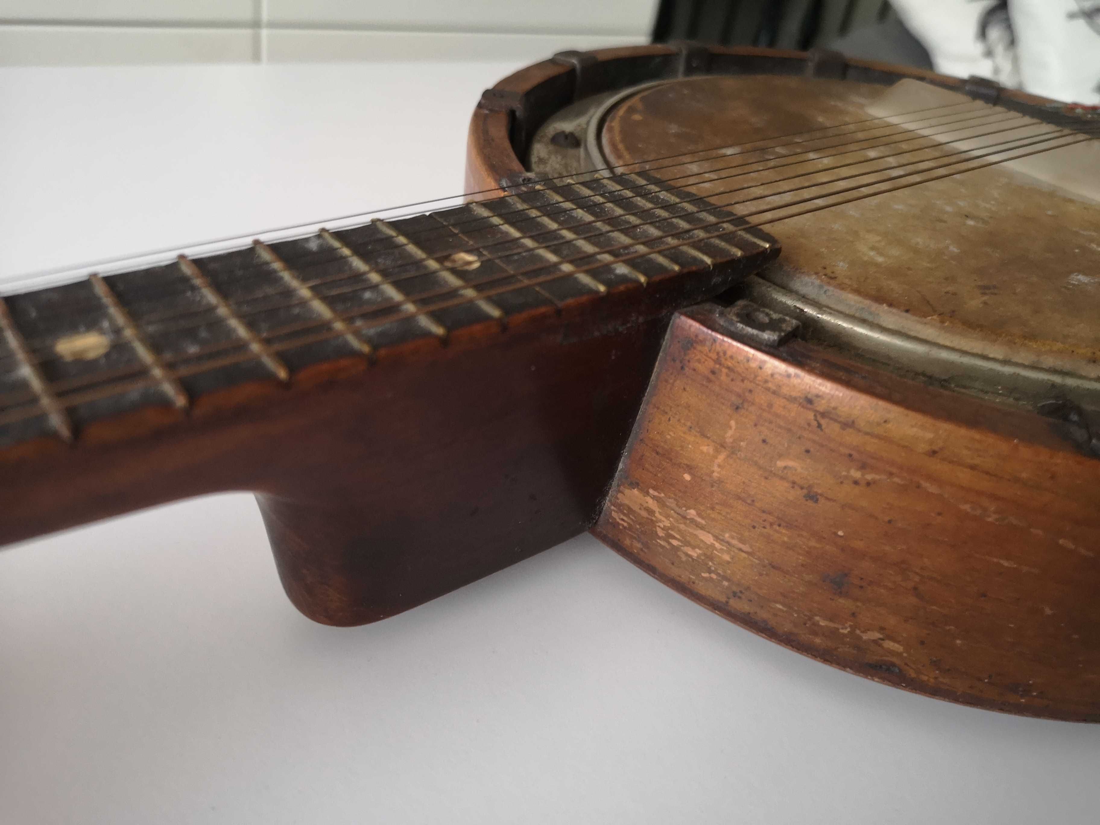 banjo stare instrument antyk retro