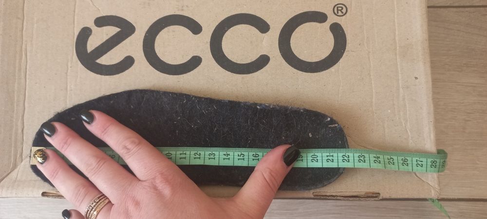 Зимние сапоги  Чоботи Черевики  33  Ecco кожаные