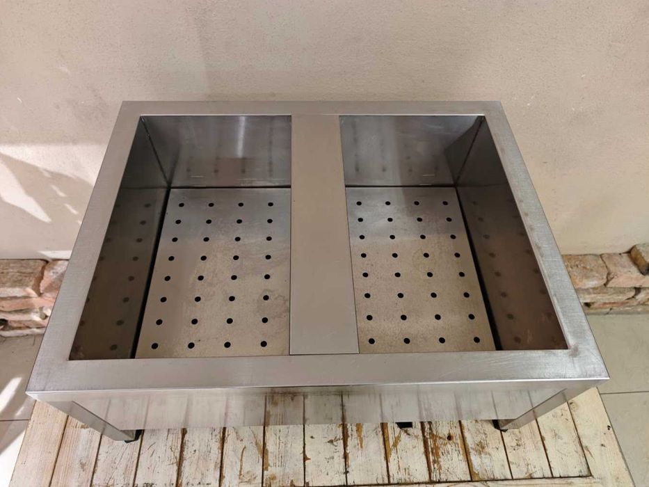 Bemar grzewczy Lozamet 2x GN 1/1 – 2,4 kW, stal nierdzewna