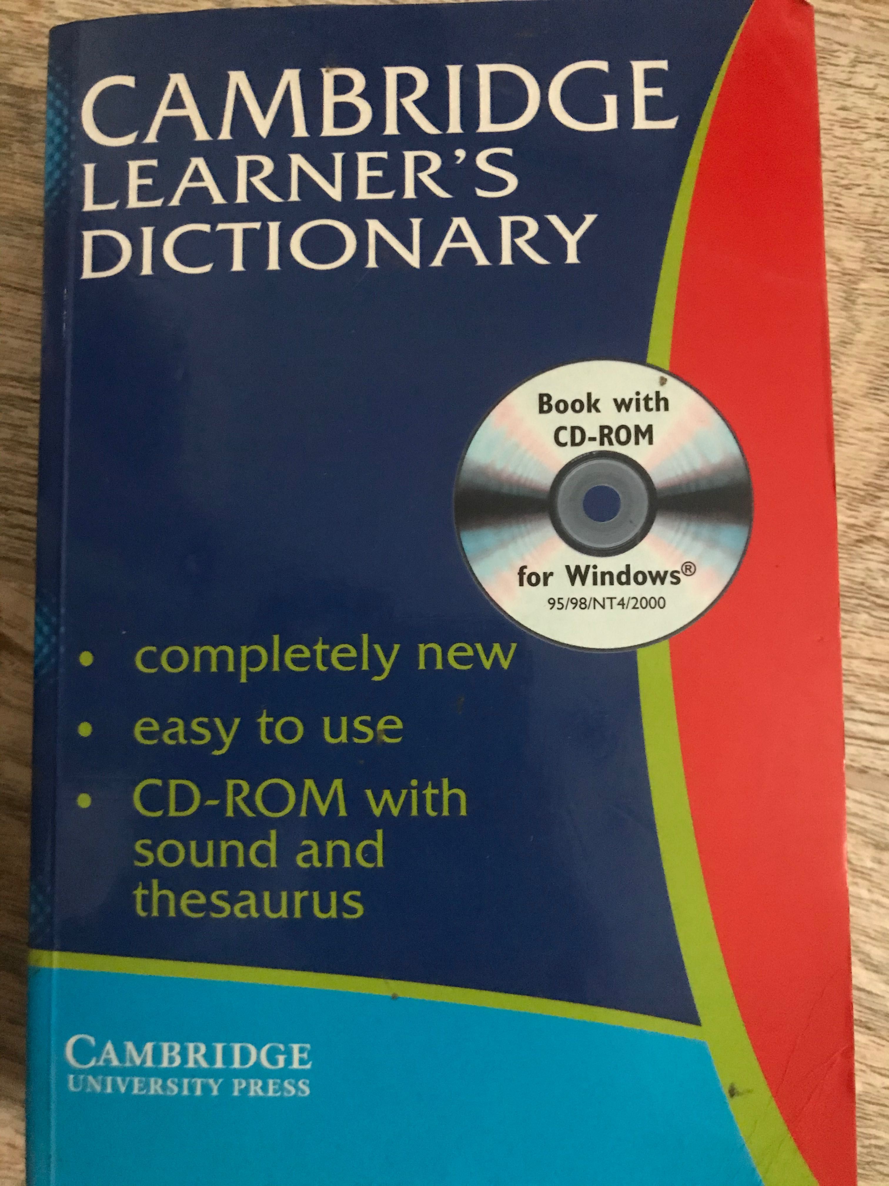 CAMBRIDGE Learner’s dictionary + CD