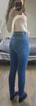 Spodnie jeansowe zara wysoki stan skinny slim rurki