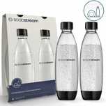 Zestaw butelek do SodaStream Fuse 2x1L do zmywarki bez BPA