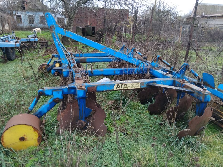 Продаю дисковий ґрунтообробний агрегат АГД-3,5