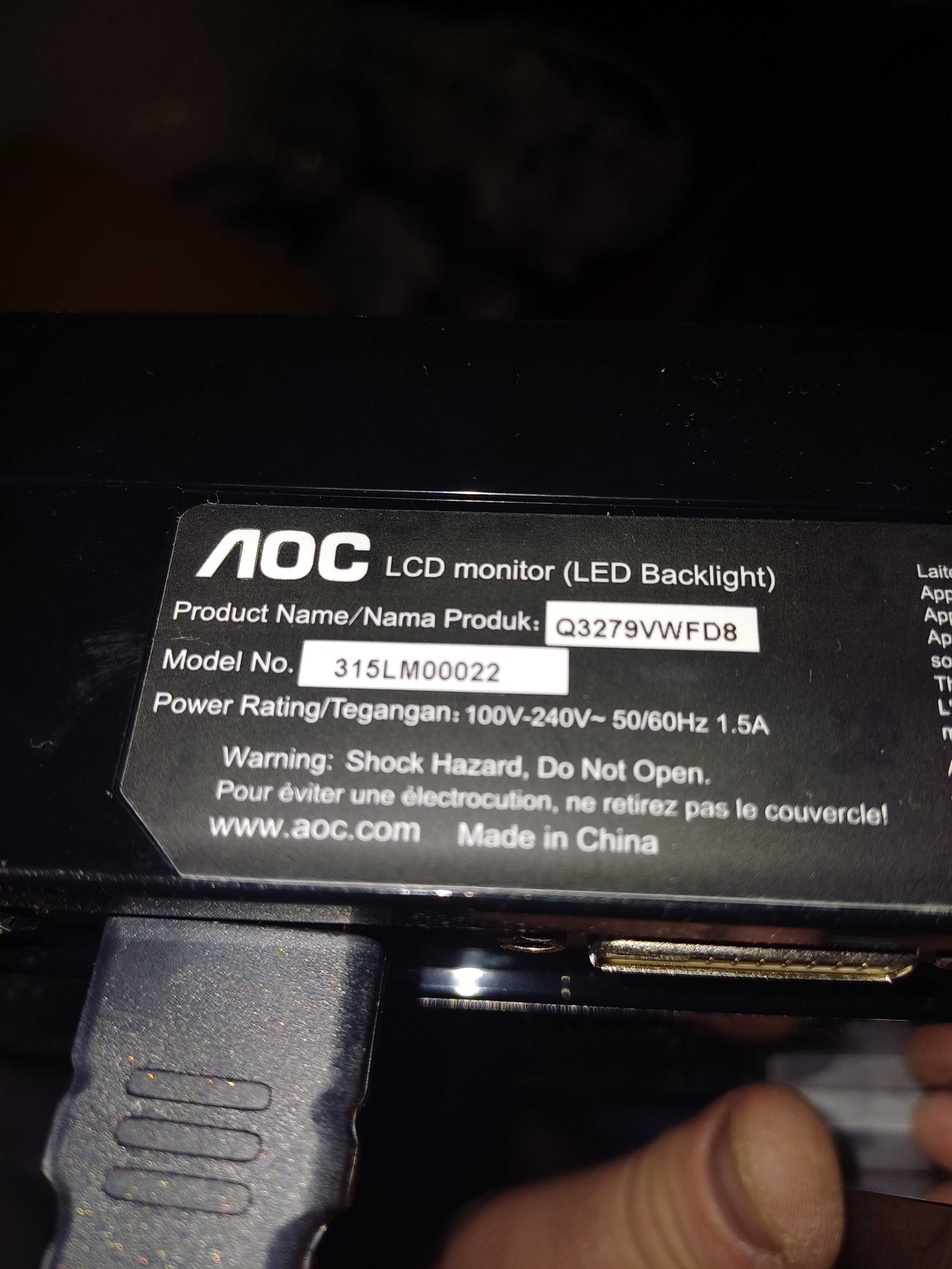 Monitor AOC 28 cali