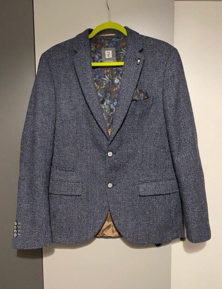 Marynarka męska Calmar Casual rozm. 50 kolor granat, stan bdb