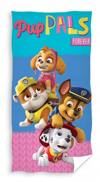 skye ręcznik kąpielowy PSI PATROL 140x70cm chase paw patrol