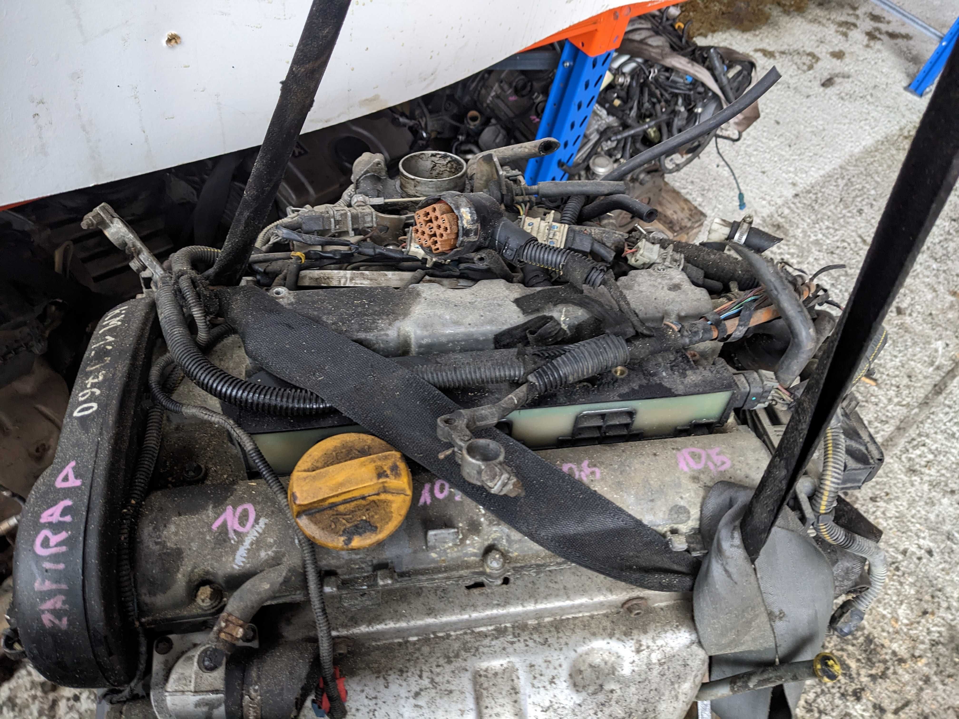 Opel Astra G II 2 Zafira A Vectra B 1.6 16V Silnik X16XEL
