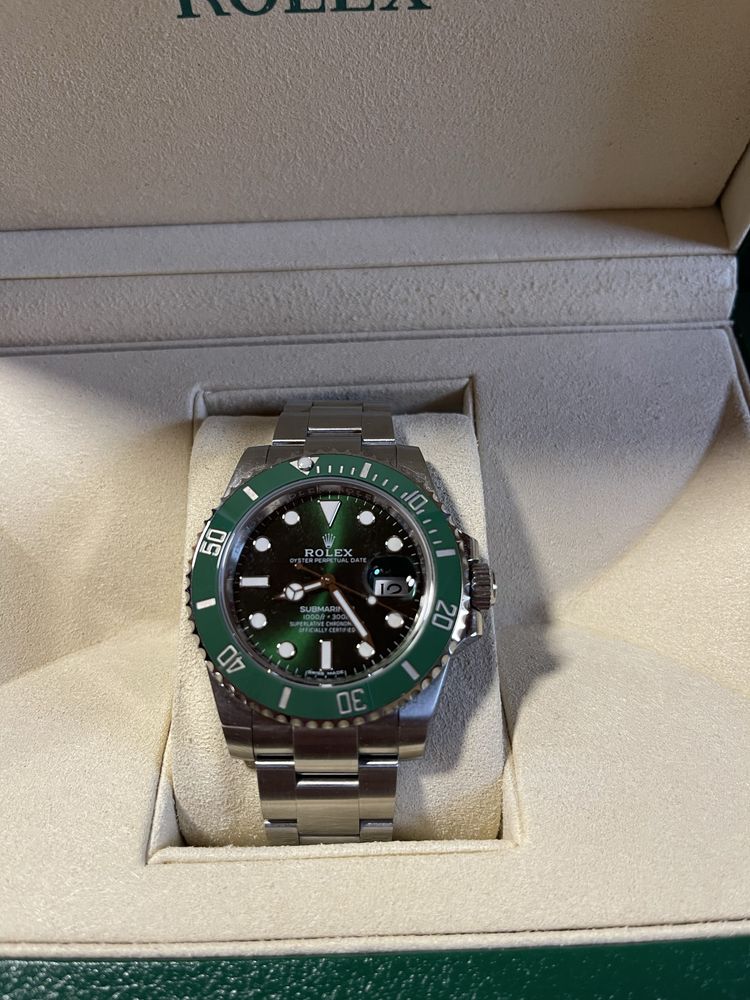 Rolex submariner Automatico Hulk