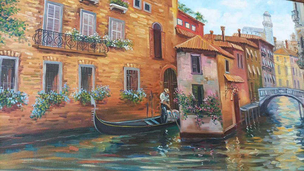 Картина "Венеція опівдні", олія
